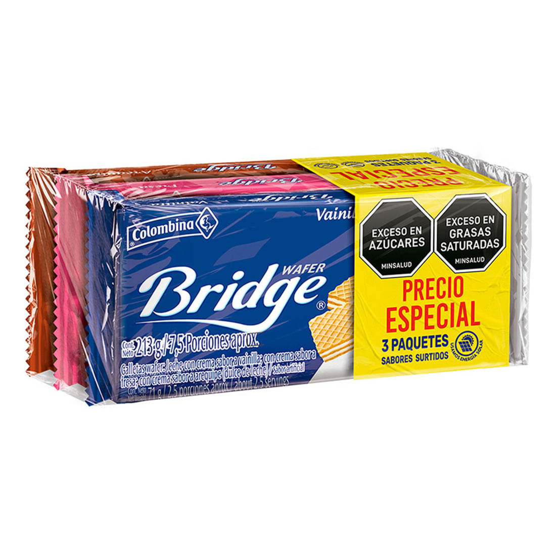 GALLETA BRIDGE MINITACO   x 71GR