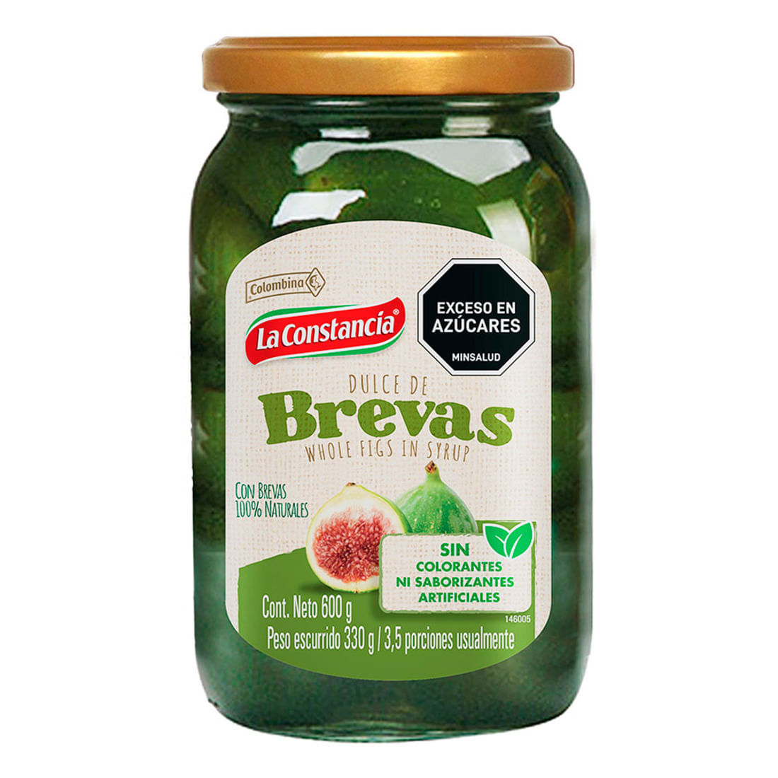 DULCE BREVAS  x 600GR LA CONSTANCIA
