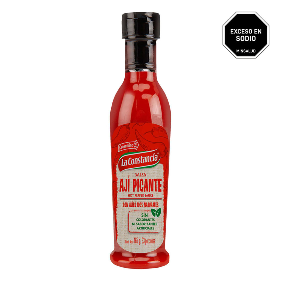 SALSA AJI PICANTE FCO CONSTANCIA x 165GR