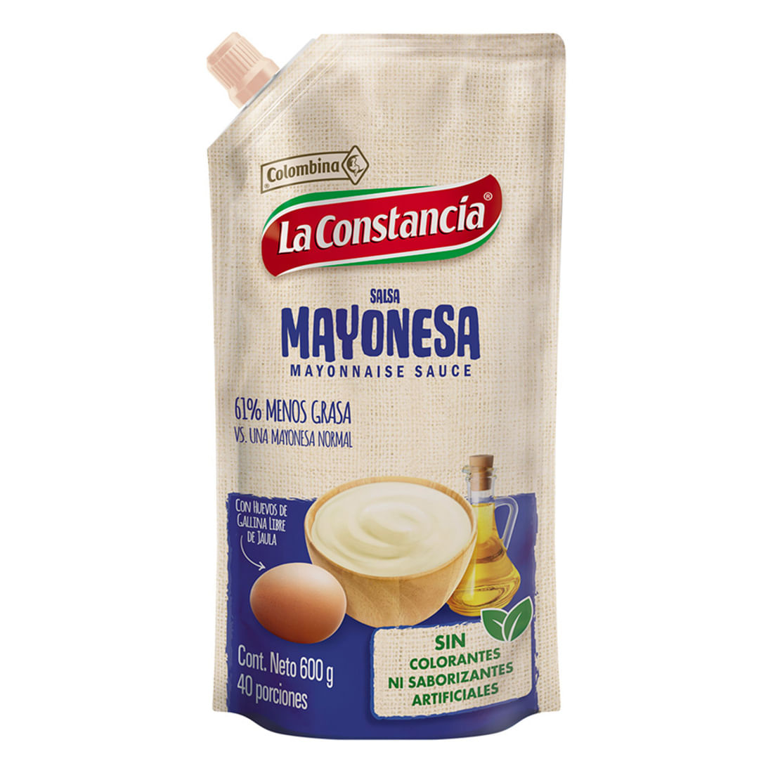 MAYONESA CONSTANCIA x 600GR