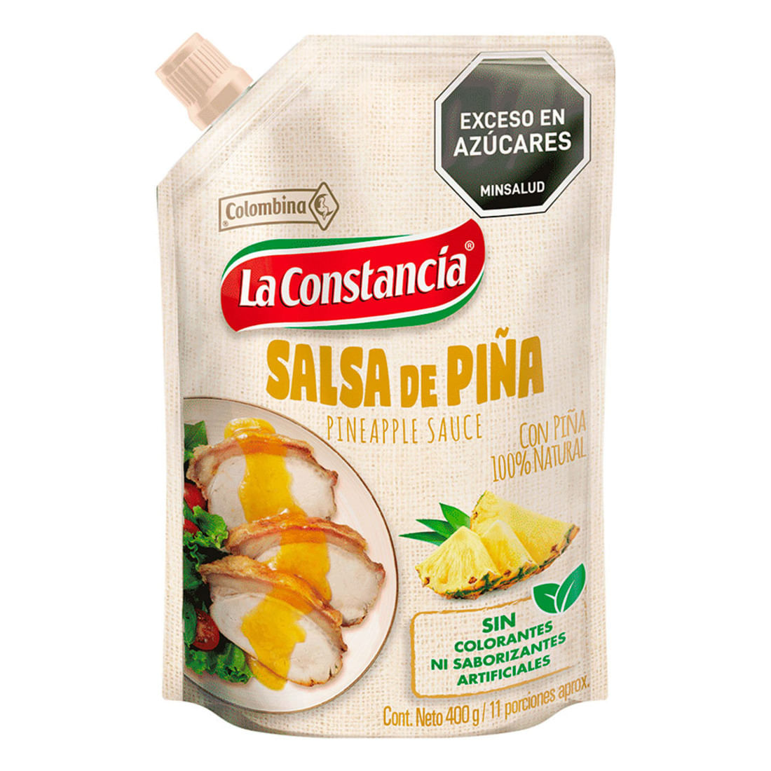 SALSA PIÑA DP CONSTANCIA x 400GR