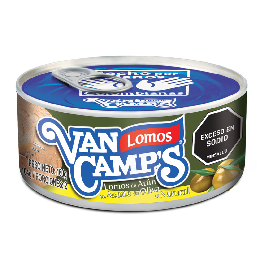 ATUN ACEITE OLIVA VANCAMPS  x 160GR