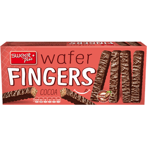 Deditos Wafer Cubiertos *160 gr
