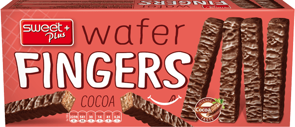 DEDITOS WAFER CUBIERTOS *160GR