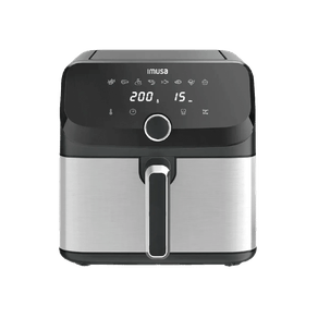 Freidora de Aire Imusa Easy Fry Digital Mega 7,5 Litros Plateado