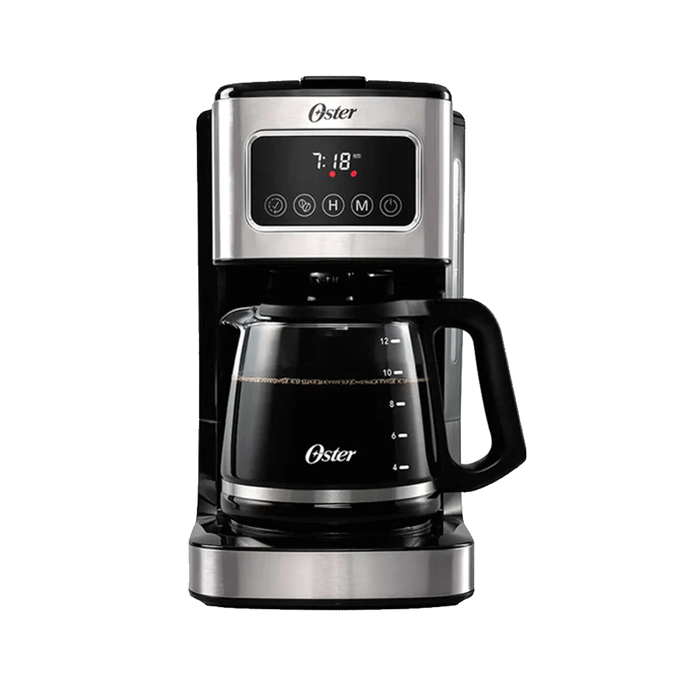 Cafetera Oster Tactil 12 Tazas EOSTBVSTDC4403 Plata