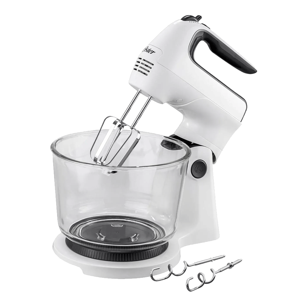 Batidora de Mano y Pedestal Oster Turbo 2121775 Blanco