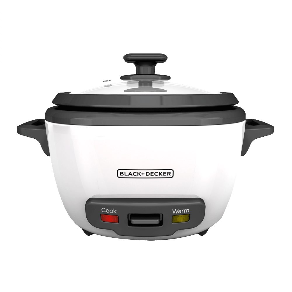 Olla Arrocera Black+Decker RC514 7 Tazas Blanco
