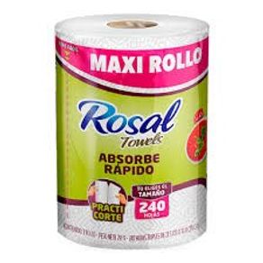 TOALLA ROSAL ABSORBE RAPIDO*240HOJAS