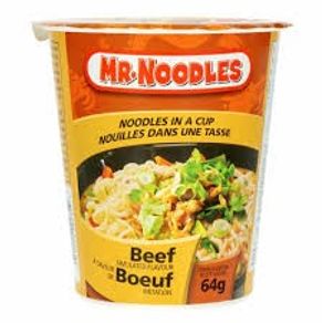 SOPA MR NOODLES VASO SAB CARNE *64GR