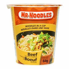 SOPA MR NOODLES VASO SAB CARNE *64GR