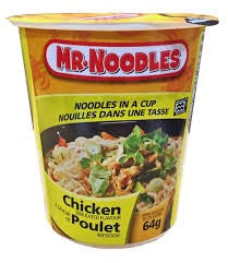 SOPA MR NOODLES VASO SAB POLLO *64GR