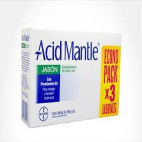 ACID MANTLE JABON 3*90GR PROMO CO