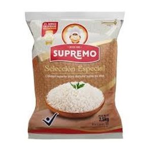 ARROZ SUPREMO SELECCION ESPECIAL*2500GR