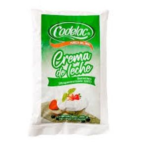 CREMA DE LECHE CODELAC BOLSA *900GR