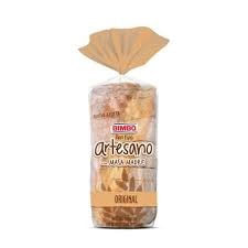 PAN BLANCO CON MASA MADRE ARTESANO*500GR