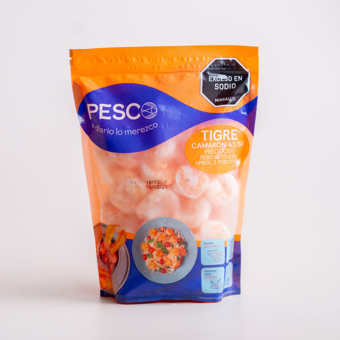 CAMARON PRECOCIDO 51  PESCO 400gr