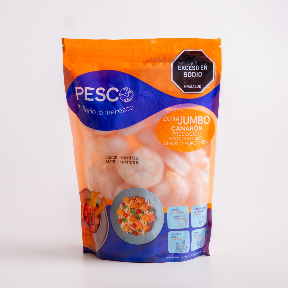 CAMARON EXTRAJUMBO PESCO x 350 GR