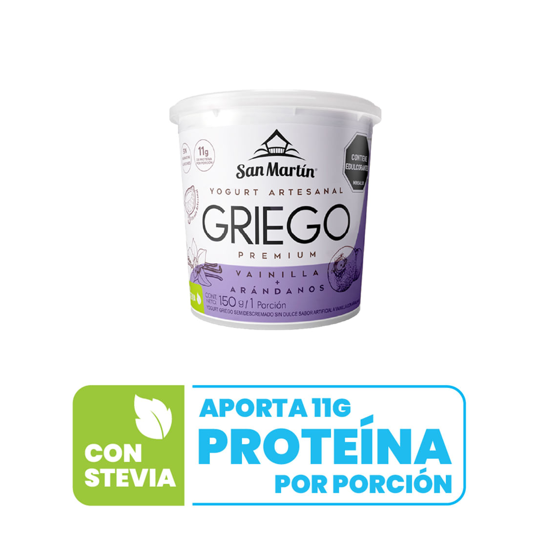 YOGUR GRIEGO VAIN+ ARAN SAN MARTIN*150GR