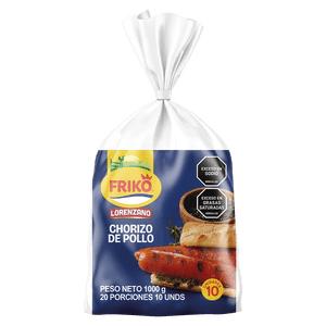Chorizo Pollo Congelado*1000 gr Friko