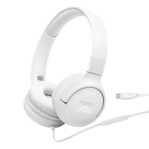 Diadema Cableada JBL T520C USB-C Blanco