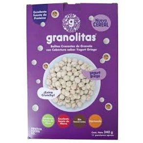 CEREAL GRANOLITAS YOGURT GRIEGO *340 GR
