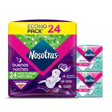 TOALLAS NOSOTRAS BUENAS NOCHES*24U+PROTC