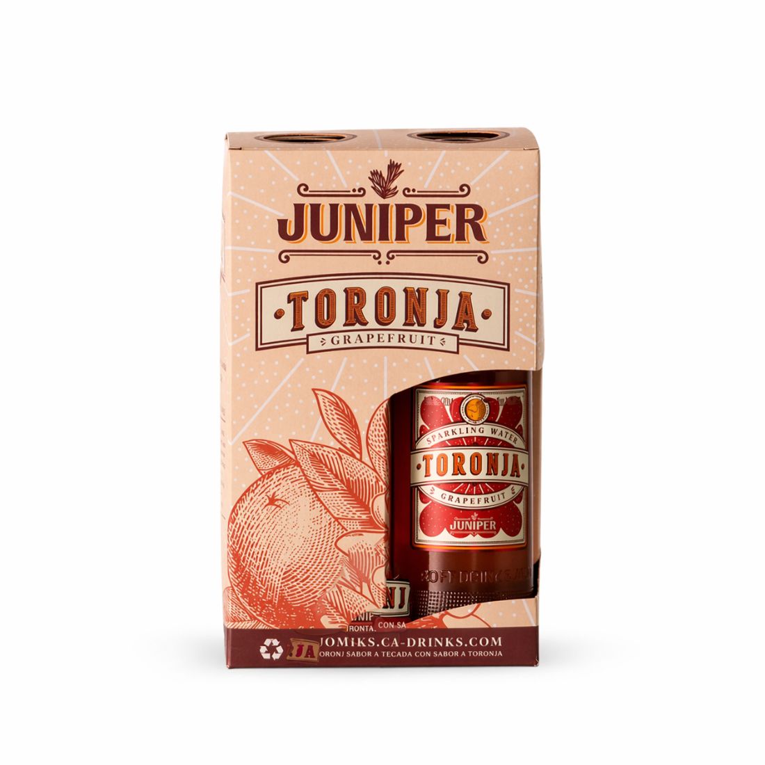 SODA TORONJA FOURPACK JUNIPER X 200 ML