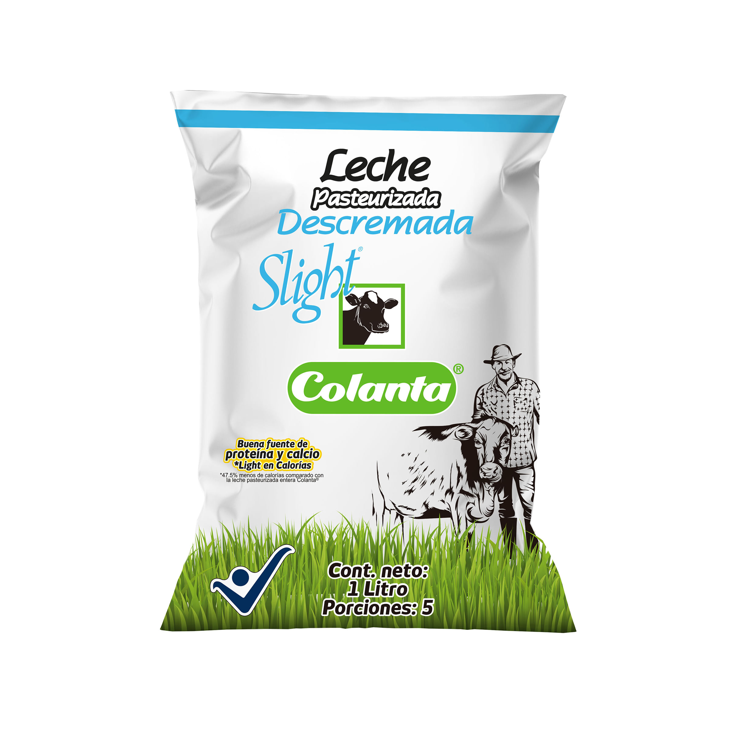 LECHE COLANTA DESCREMADA 1000ml