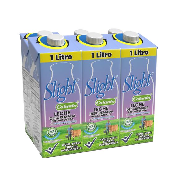 LECHE UHT DESLAC-DESCR COLANTA X6*1000ML