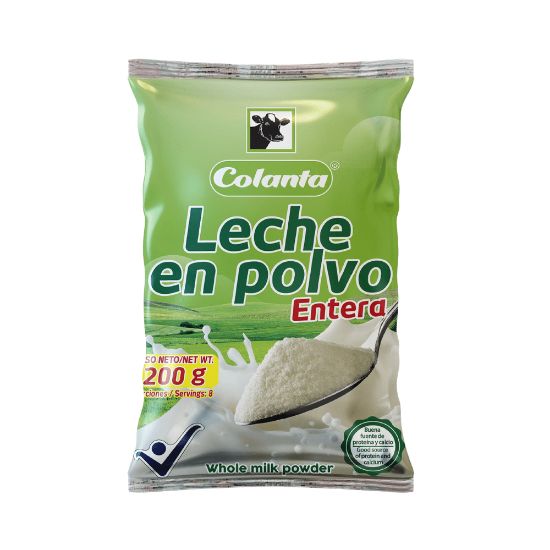 LECHE EN POLVO COLANTA ENTERA  x 200GR