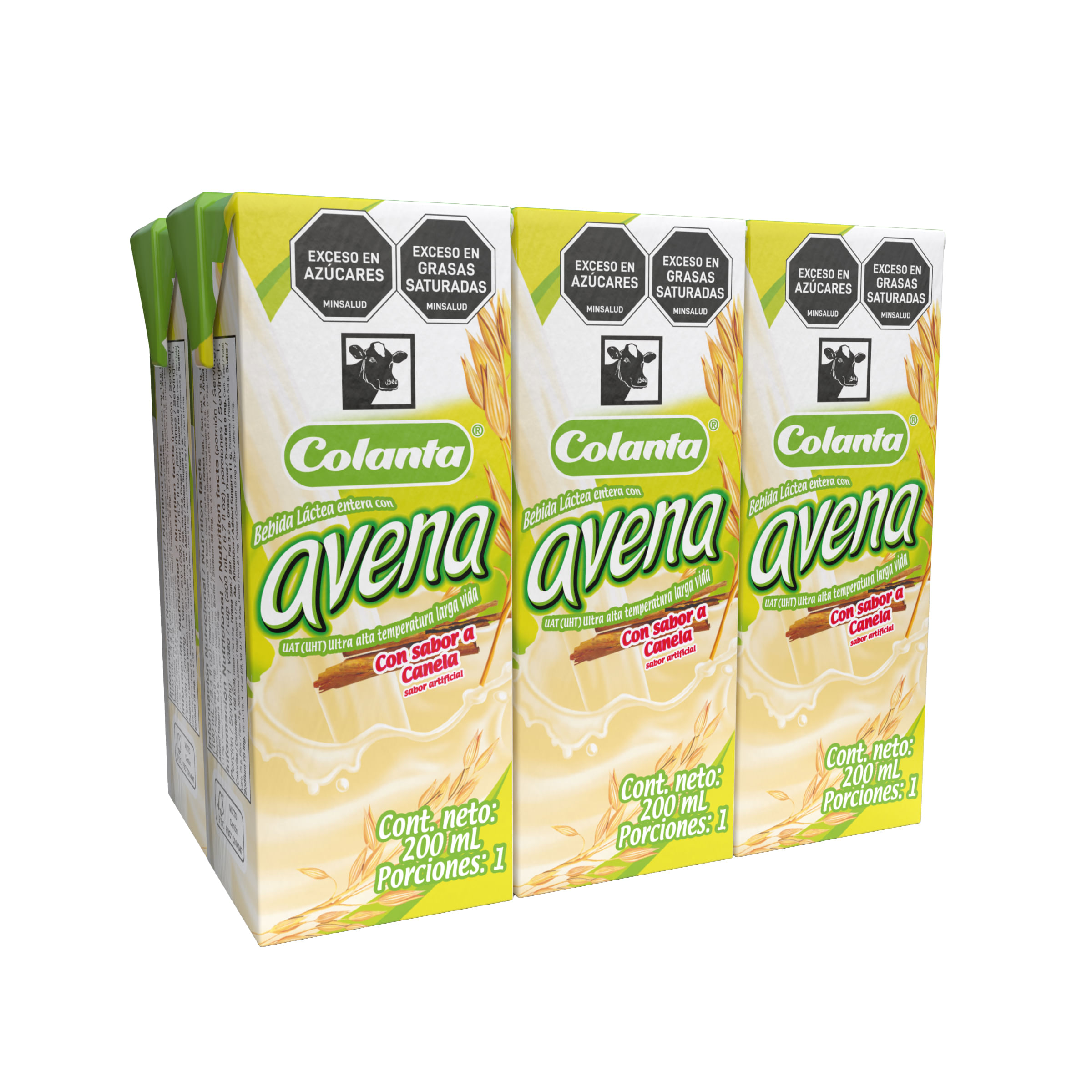 AVENA CANELA SLIM 6 x 200ml COLA