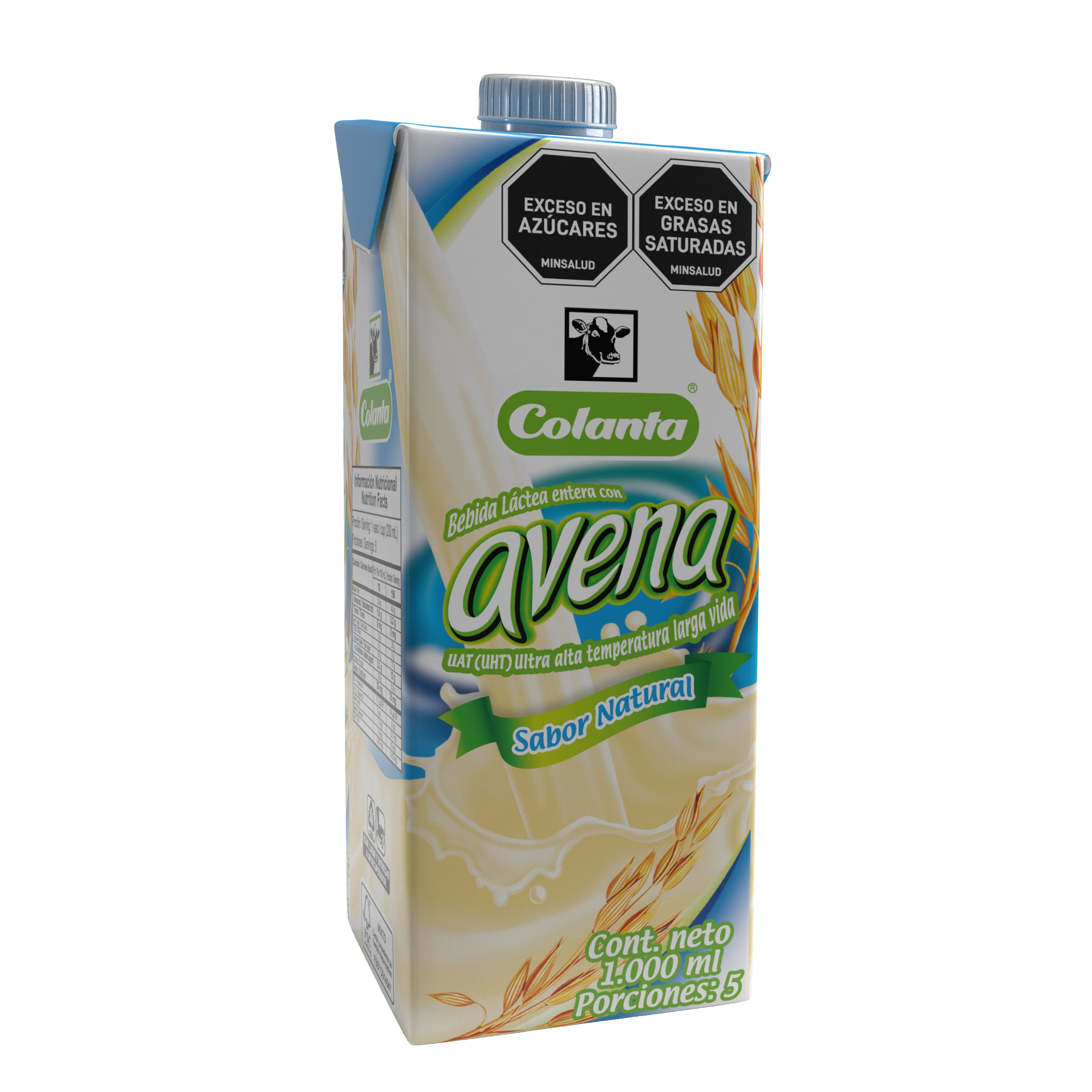 AVENA COLANTA NATURAL TETRA X 1000ML