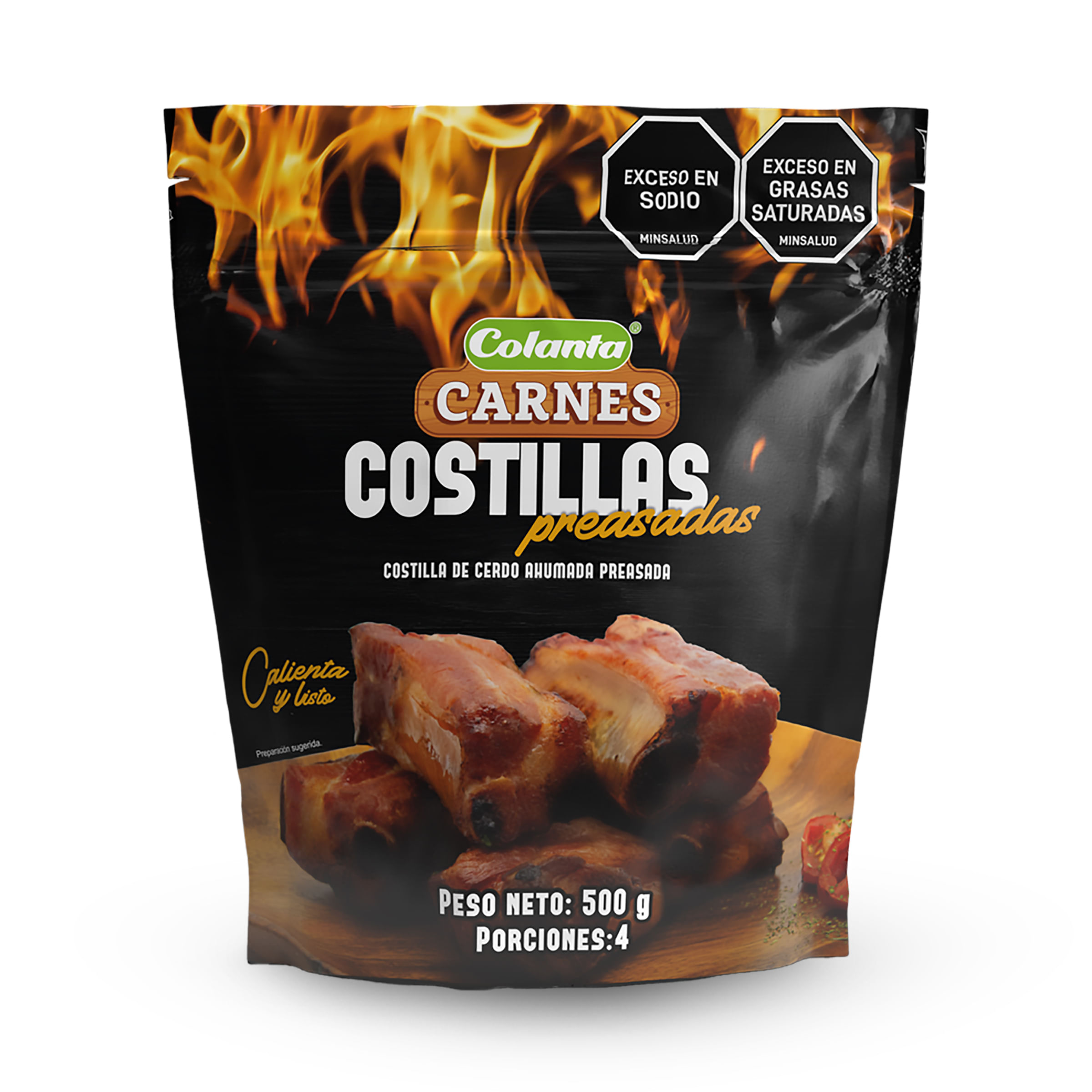 COSTILLA DE CERDO COLANTA *500GR