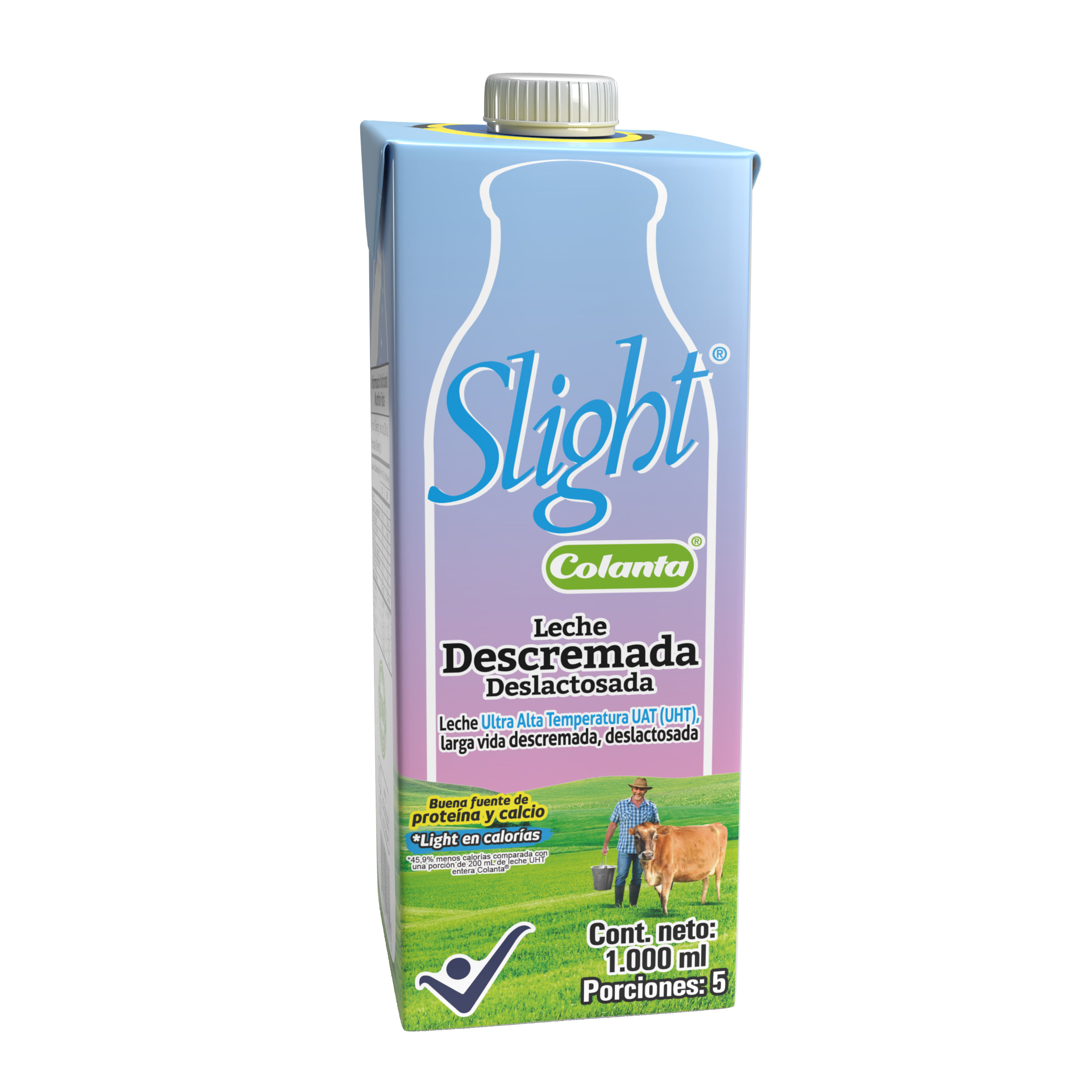LECHE UHT DESLACT-DESCREM COLANTA*1000ML