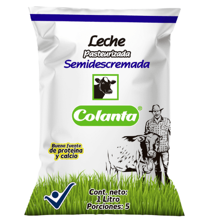 LECHE COLANTA SEMIDESCREM 1000ml
