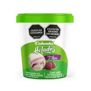 Helado Veteado Mora Colanta*290 gr