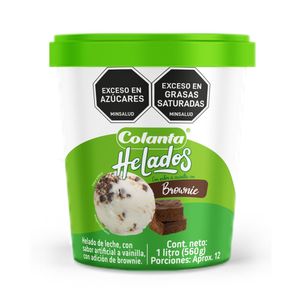Helado Brownie Colanta*580 gr