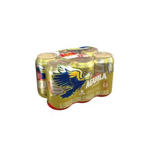 CERVEZA LATA AGUILA LIGHT X6 x 330ML