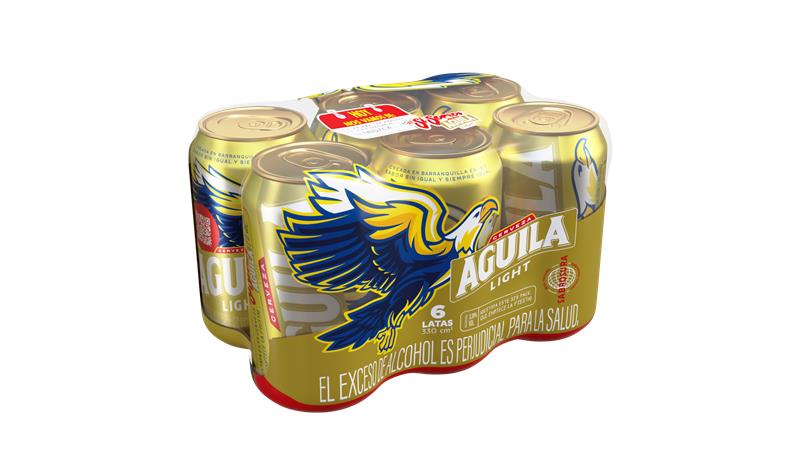 CERVEZA LATA AGUILA LIGHT X6 x 330ML