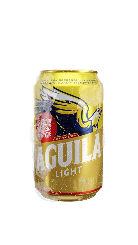 CERVEZA LATA AGUILA LIGHT  x 330ML