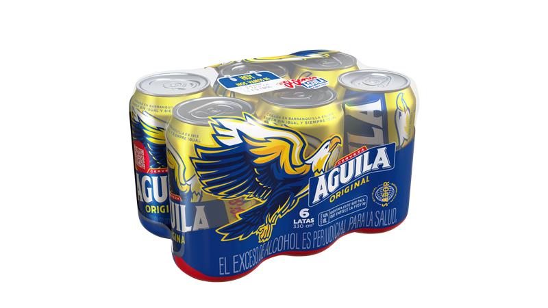 CERVEZA LATA AGUILA X6 x 330ML