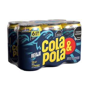 CERVEZA LTA COLA & POLA X6 x 330ML