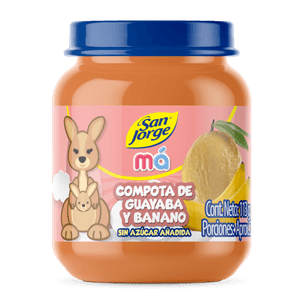 Compota Guayaba/Banano San Jorge*113 gr