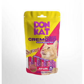 SNACK CREMOSO DONKAT ATUN*4U*48GR