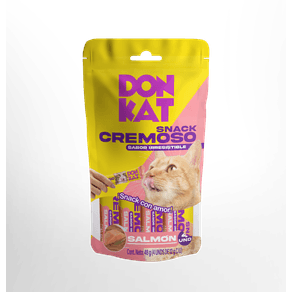 SNACK CREMOSO DONKAT SALMON*4U*48GR