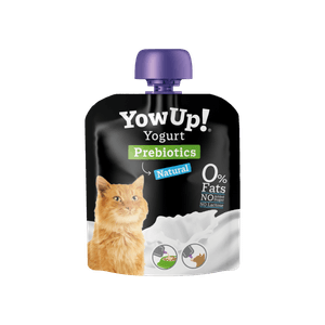 Yogurt YOW UP con prebióticos para gatos x85 g
