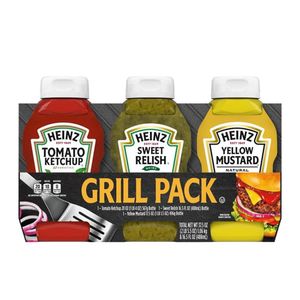 Tripack Pepinillos,Mostaza,Tomate*1551 gr