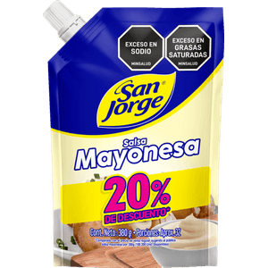 Salsa Mayones San Joge Dcto 20%* 380 gr