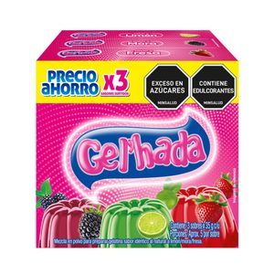 Gelatina Gelhada Surtx3(Lm,Mr,Fre)* 35 gr